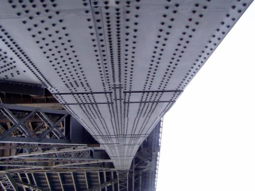 detail of the Sydney Harbor Bridge